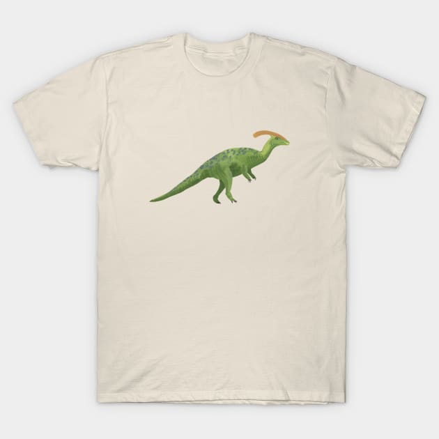 Dinosaur - Parasaurolophus T-Shirt by Das Brooklyn